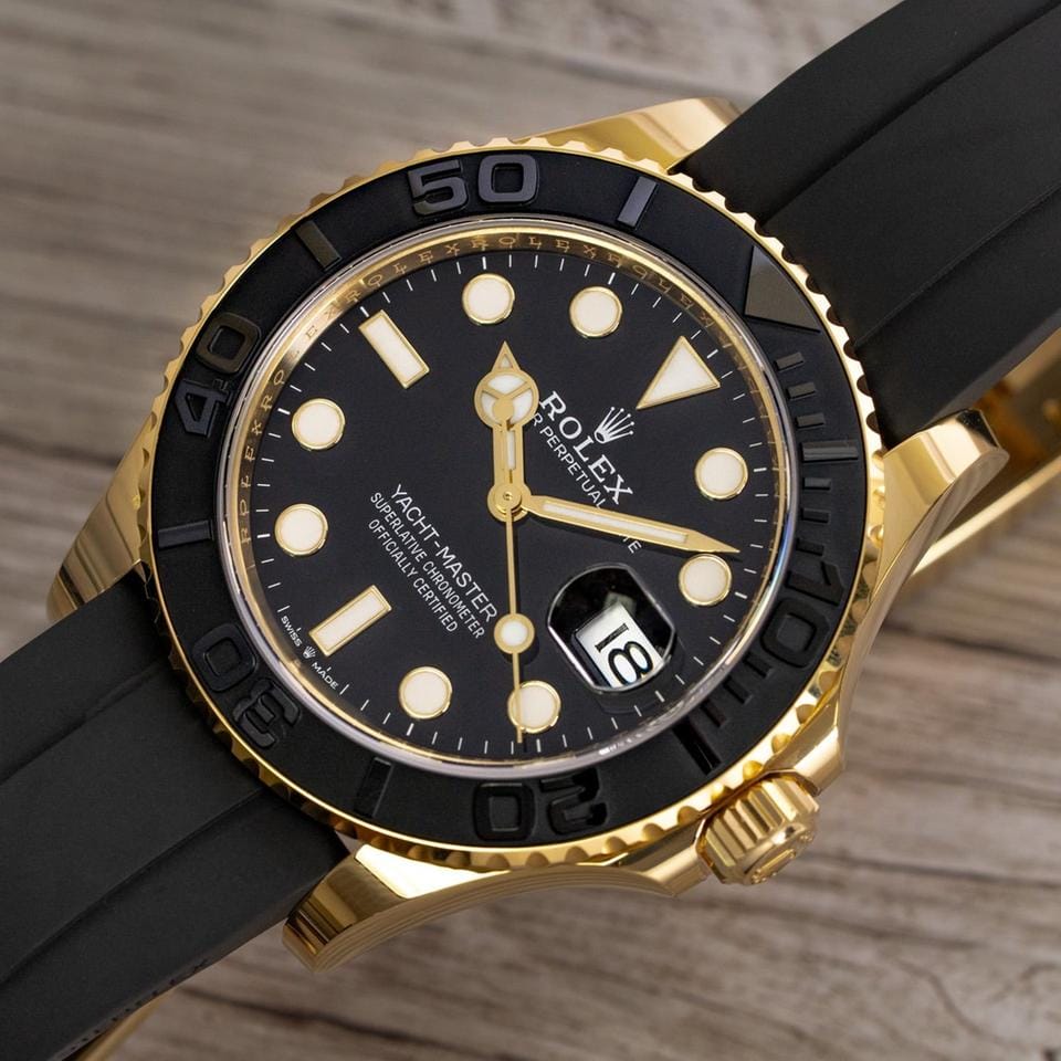 Rolex | Yacht-Master | 226658 | Yellow gold | 42 x 50 mm | Rubber | Black | Automatic
