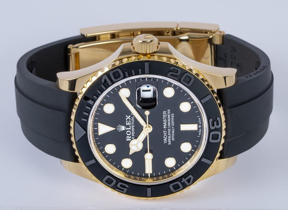 Rolex | Yacht-Master | 226658 | Yellow gold | 42 x 50 mm | Rubber | Black | Automatic