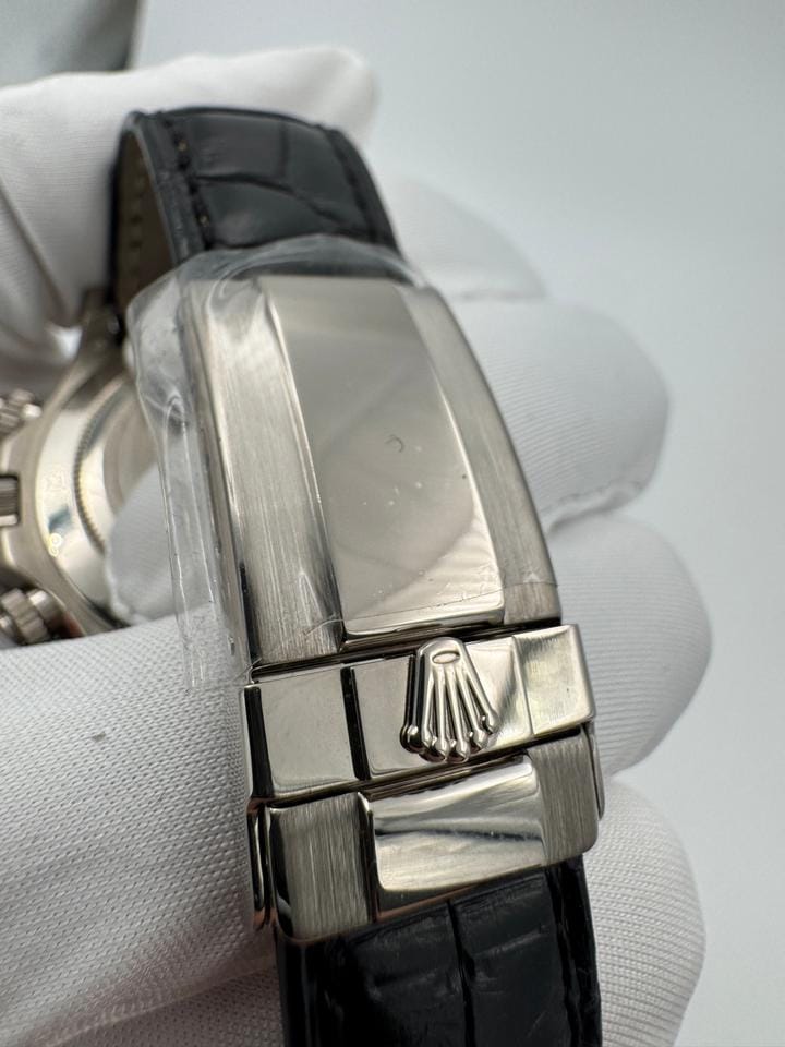 Rolex | Daytona | 116519LN | White gold | 40 x 43 mm | Rubber | Black | Automatic