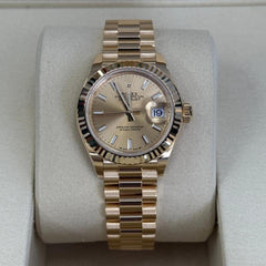 Rolex | Datejust | 279178 | Yellow gold | 28 mm | Yellow gold | Champagne | Automatic