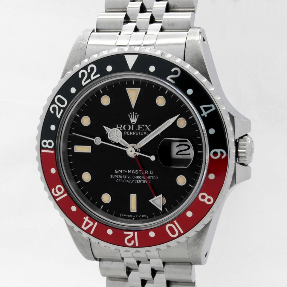 Rolex | GMT-Master II | 16760 | Steel | 40 mm | Steel | Black | Automatic