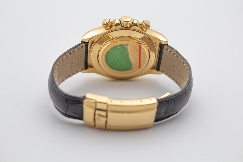 Rolex | Daytona | 116518 | Yellow gold | 40 mm | Leather | Mother of pearl | Automatic