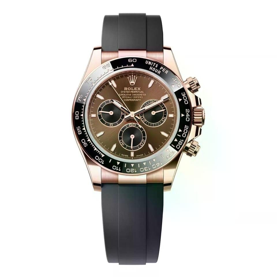 Rolex | Daytona | 126515LN-0010 | Rose gold | 40 mm | Rubber | Black | Automatic