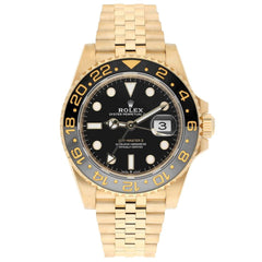 Rolex | GMT-Master II | 126718GRNR-0001 | 40 mm | Yellow gold | Black | Automatic