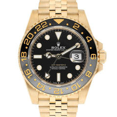 Rolex | GMT-Master II | 126718GRNR-0001 | 40 mm | Yellow gold | Black | Automatic