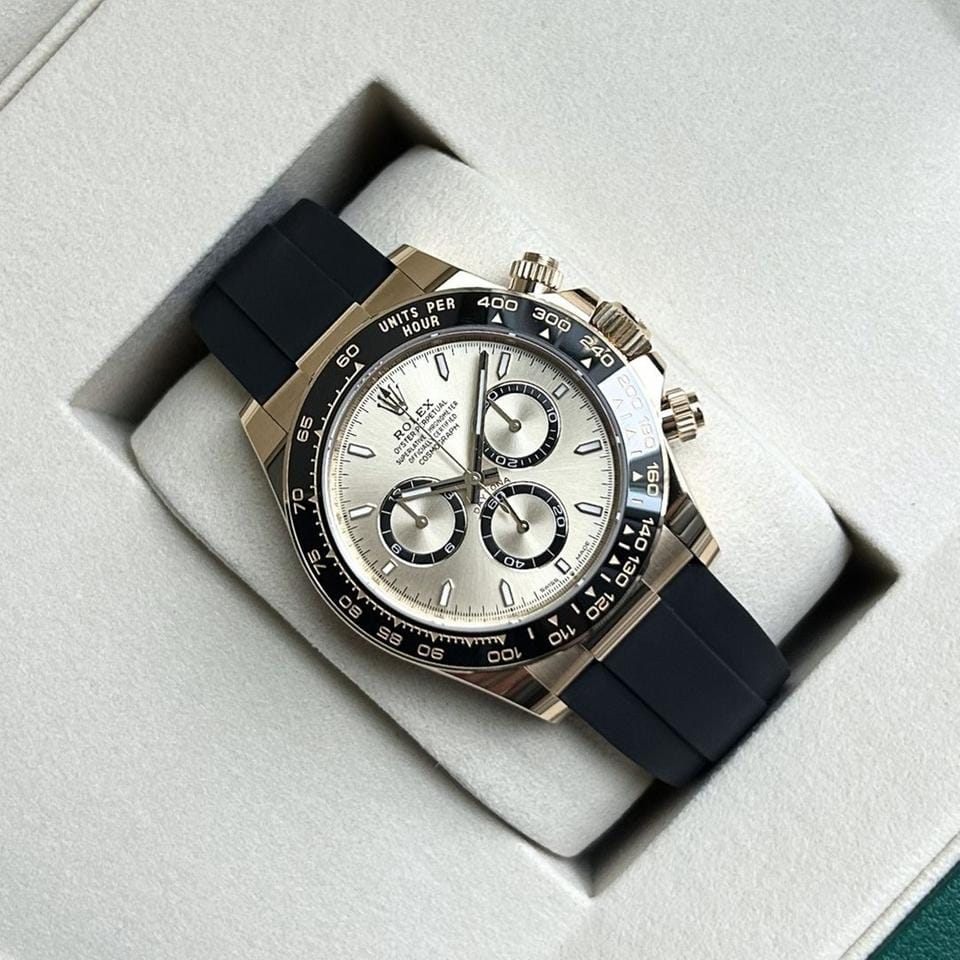 Rolex | Daytona | 126518ln | Yellow gold | 40 mm | Rubber | Champagne | Automatic