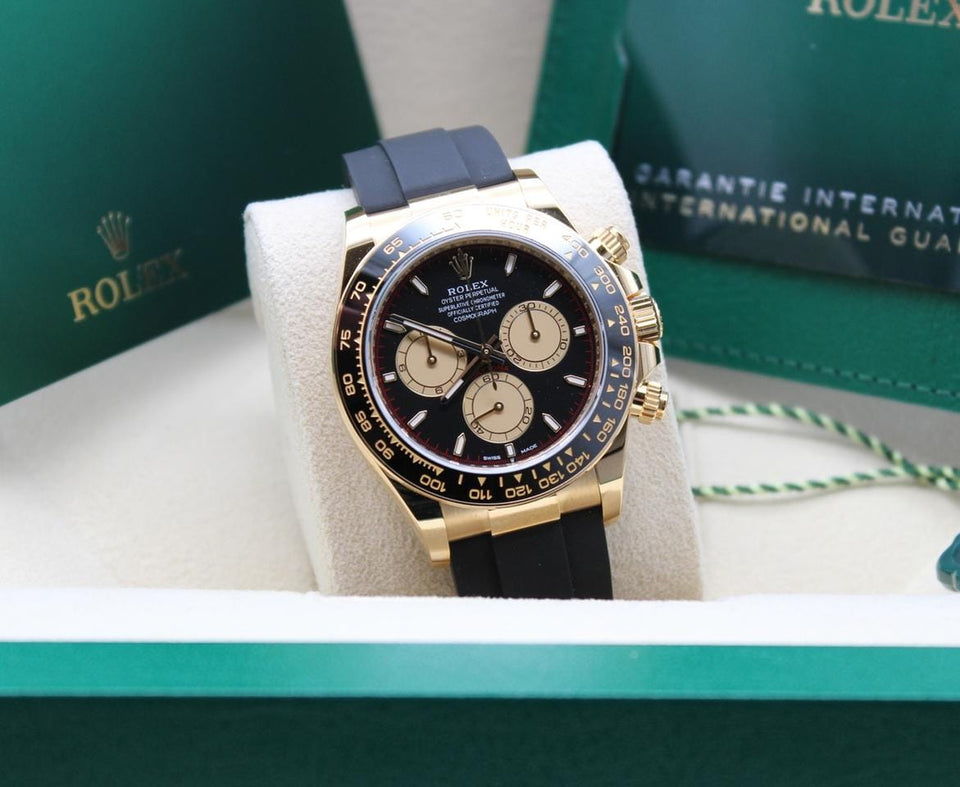 Rolex | Daytona | 126518ln | Yellow gold | 40 mm | Rubber | Black | Automatic