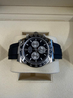 Rolex | Daytona | 126519LN-0006 | White gold | 40 mm | Rubber | Black | Automatic