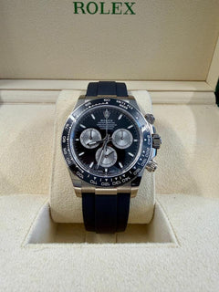 Rolex | Daytona | 126519LN-0006 | White gold | 40 mm | Rubber | Black | Automatic