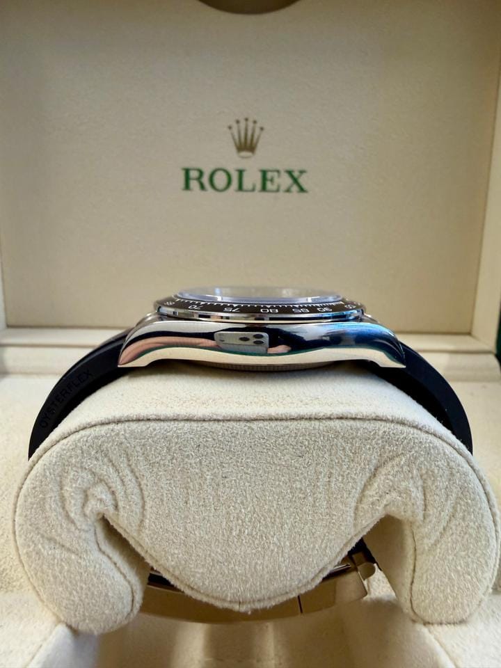 Rolex | Daytona | 126519LN-0006 | White gold | 40 mm | Rubber | Black | Automatic