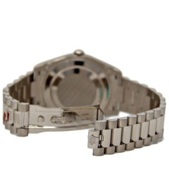 Rolex | Day-Date | 218239 | White gold | 41 mm | White gold | White | Automatic