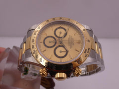 Rolex | Daytona | 16523 | Gold/Steel | 40 mm | Gold/Steel | Champagne | Automatic