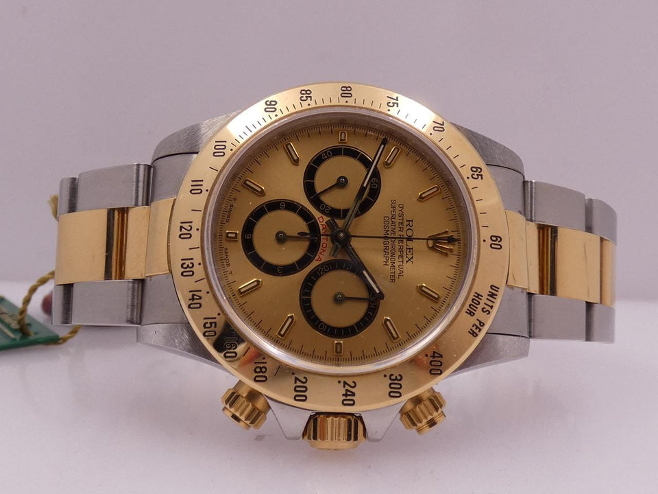 Rolex | Daytona | 16523 | Gold/Steel | 40 mm | Gold/Steel | Champagne | Automatic