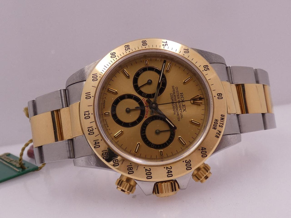 Rolex | Daytona | 16523 | Gold/Steel | 40 mm | Gold/Steel | Champagne | Automatic