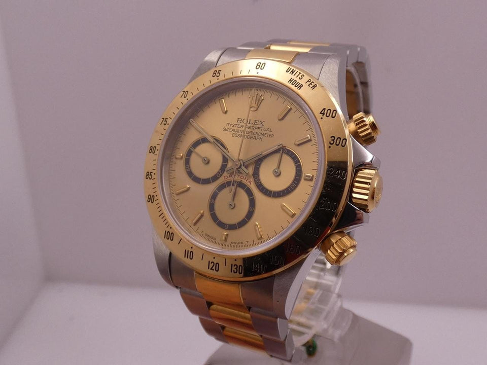 Rolex | Daytona | 16523 | Gold/Steel | 40 mm | Gold/Steel | Champagne | Automatic