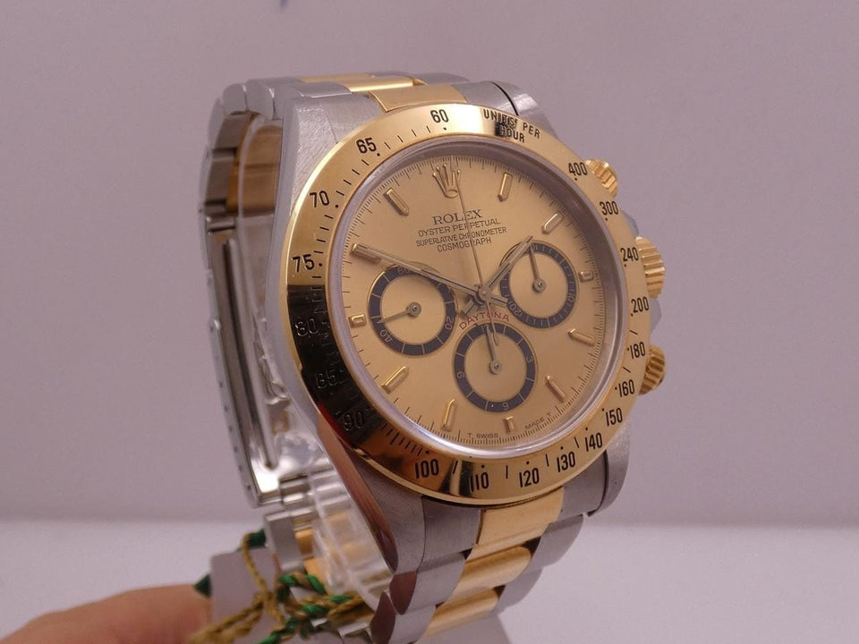Rolex | Daytona | 16523 | Gold/Steel | 40 mm | Gold/Steel | Champagne | Automatic