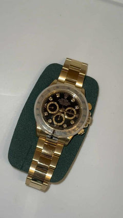 Rolex | Daytona | 16528 | Yellow gold | 40 mm | Yellow gold | Black | Automatic