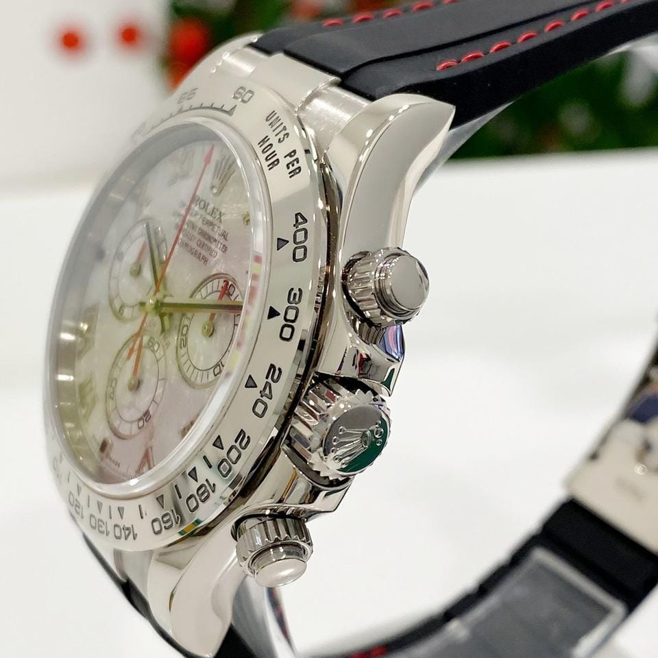 Rolex | Daytona | 116519 Rare Meteorite Dial | White gold | 40 mm | Silver | Automatic