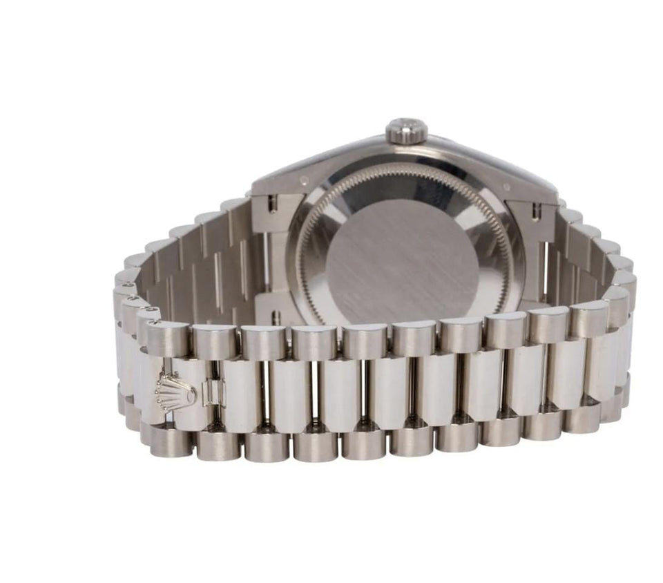 Rolex | Day-Date | 128239 | White gold | 36 x 43 mm | White gold | White | Automatic
