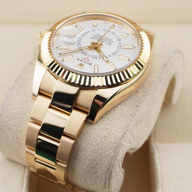 Rolex | Sky-Dweller | 326938 | Yellow gold | 42 mm | Yellow gold | White | Automatic