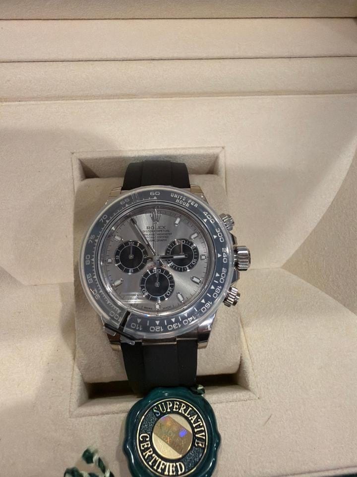 Rolex | Daytona | 116519LN | Steel | 40 x 43 mm | Rubber | Grey | Automatic