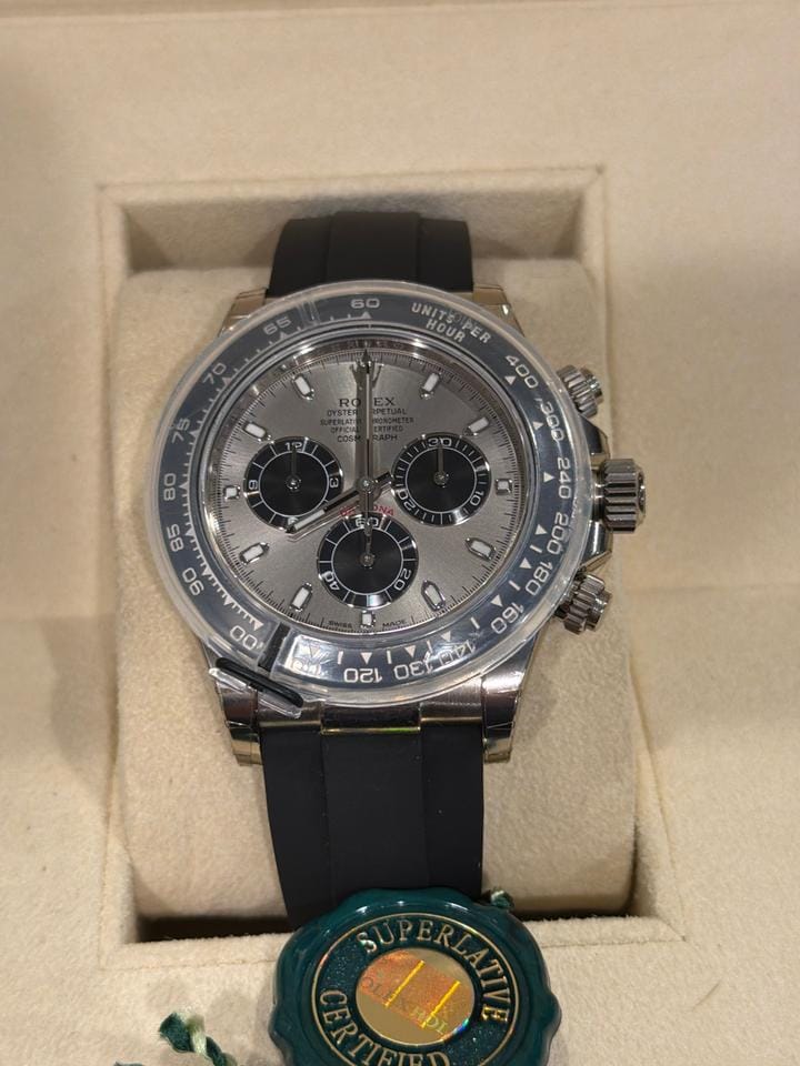 Rolex | Daytona | 116519LN | Steel | 40 x 43 mm | Rubber | Grey | Automatic