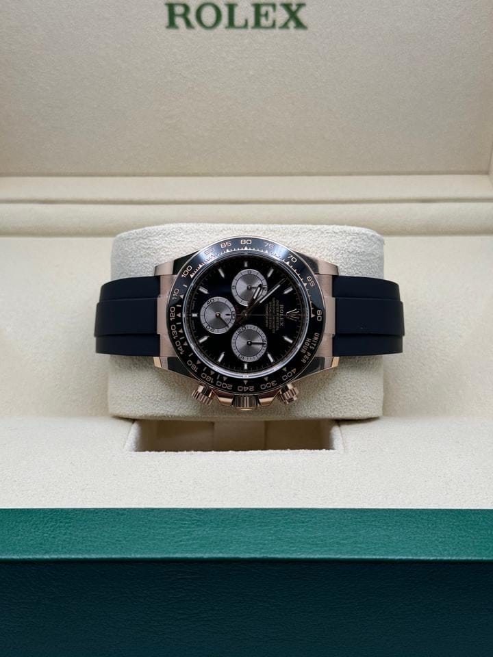 Rolex | Daytona | 126515ln-cm1-dc722 | Rose gold | 40 mm | Rubber | Pink | Automatic