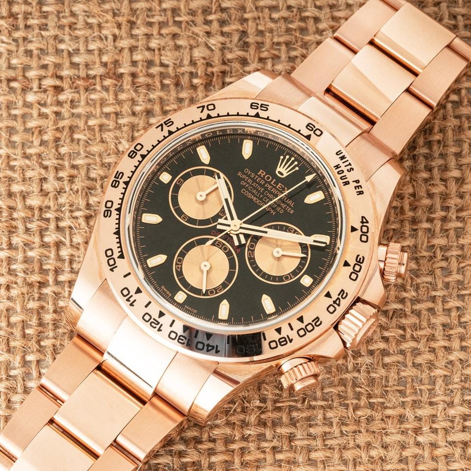 Rolex | Daytona | 116505 Cosmograph Daytona | Rose gold | 40 mm | Rose gold | Black | Automatic