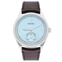 Rolex | 1908 | 52506-0002 | 39 mm | Blue | Automatic