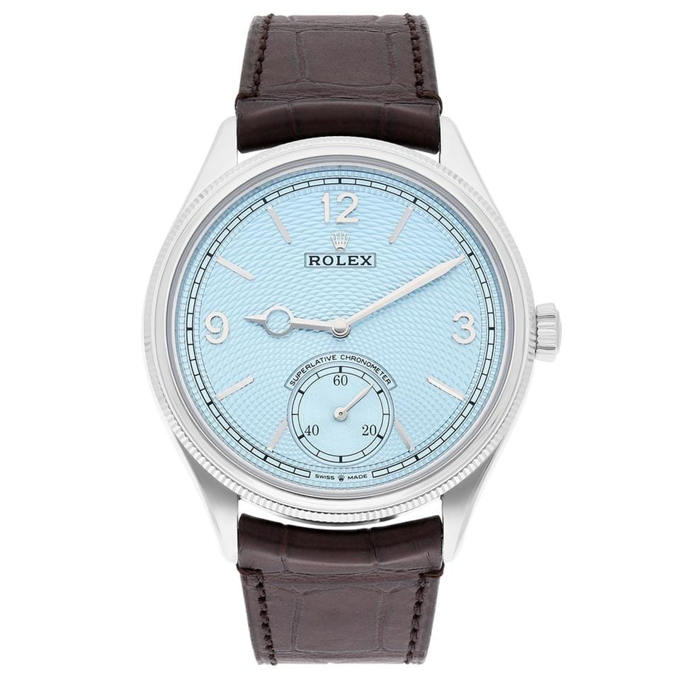 Rolex | 1908 | 52506-0002 | 39 mm | Blue | Automatic