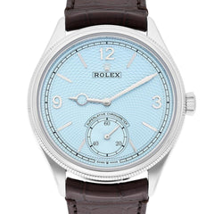 Rolex | 1908 | 52506-0002 | 39 mm | Blue | Automatic