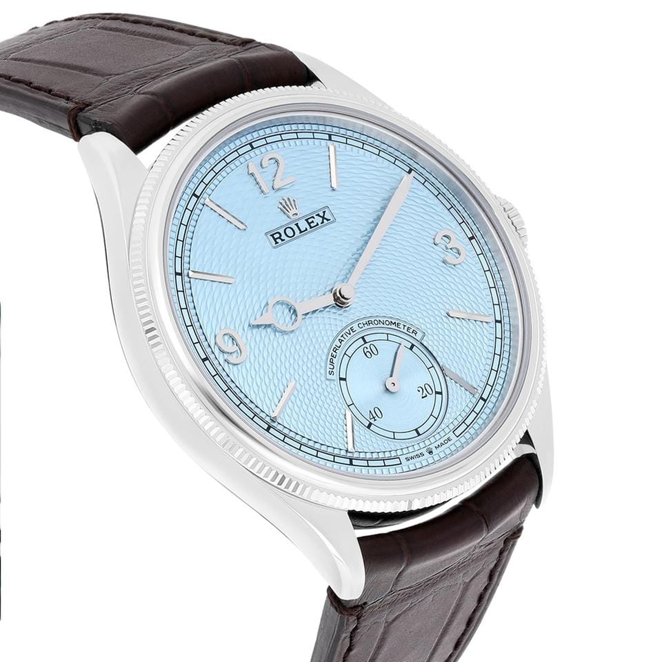 Rolex | 1908 | 52506-0002 | 39 mm | Blue | Automatic