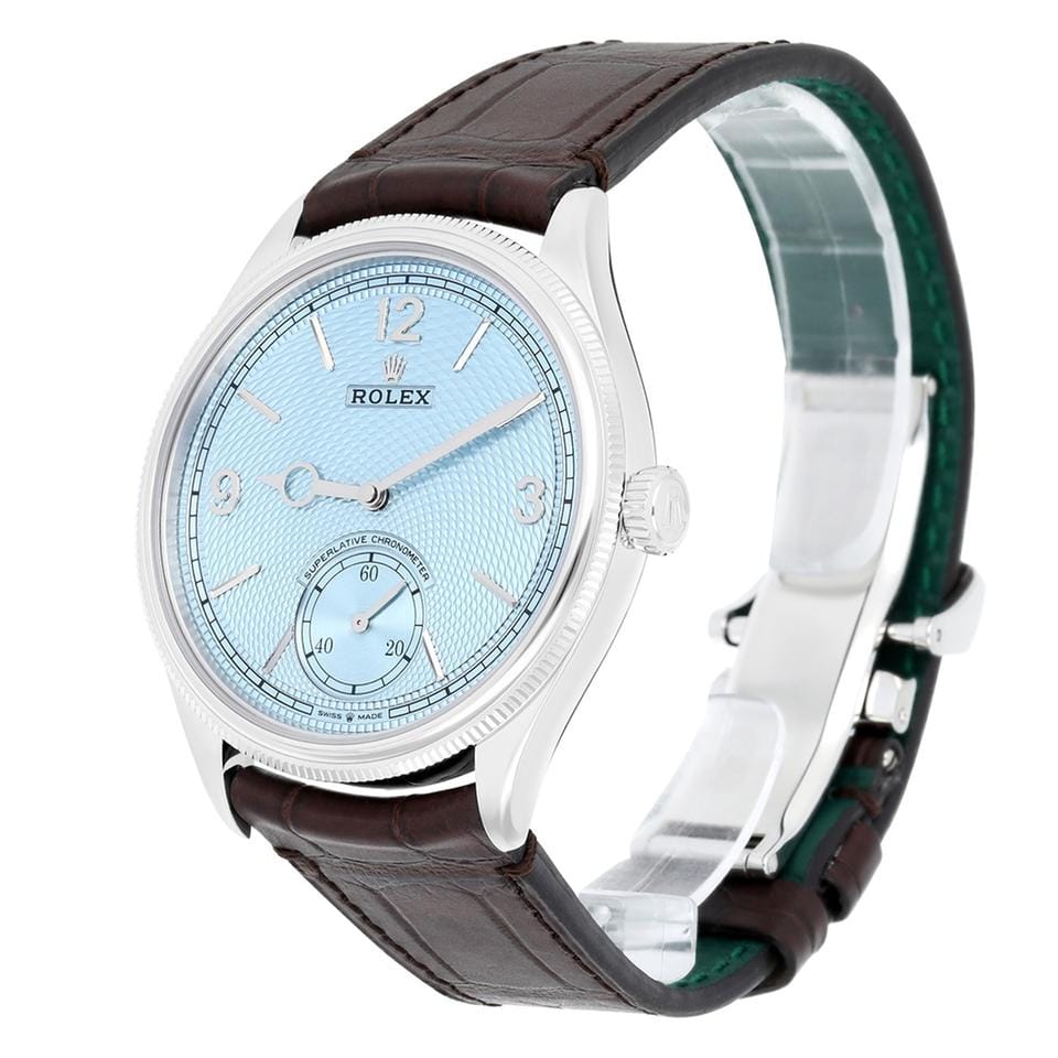 Rolex | 1908 | 52506-0002 | 39 mm | Blue | Automatic