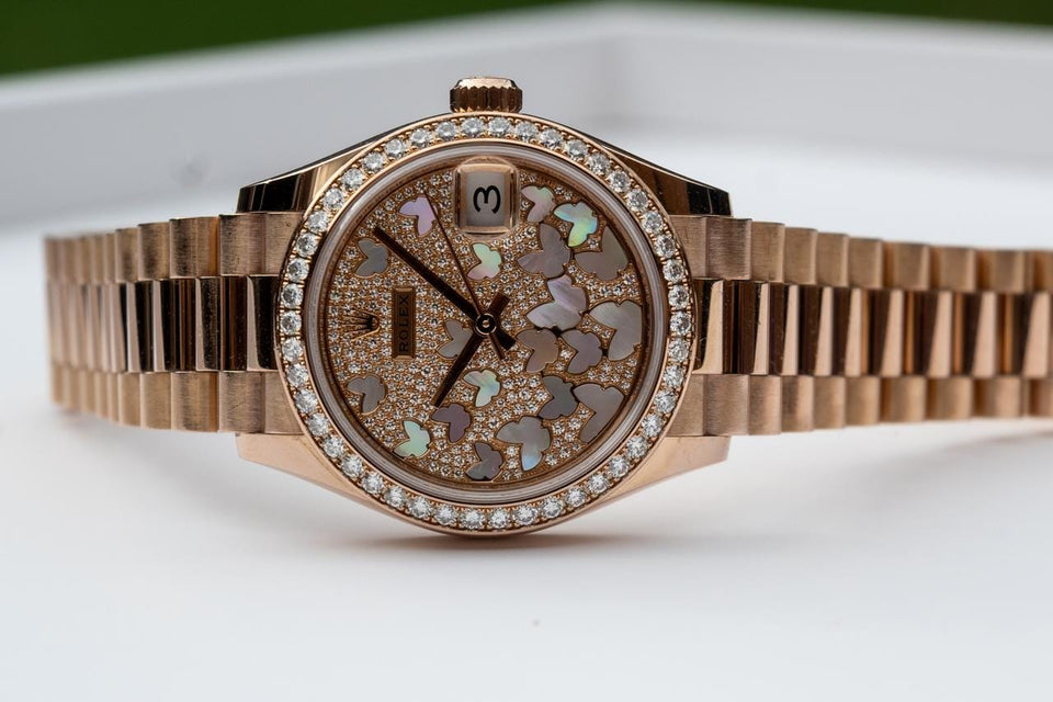 Rolex | Datejust | 278285RBR | Rose gold | 31 mm | Rose gold | Pink | Automatic