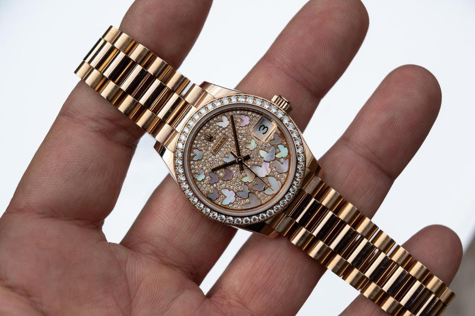 Rolex | Datejust | 278285RBR | Rose gold | 31 mm | Rose gold | Pink | Automatic