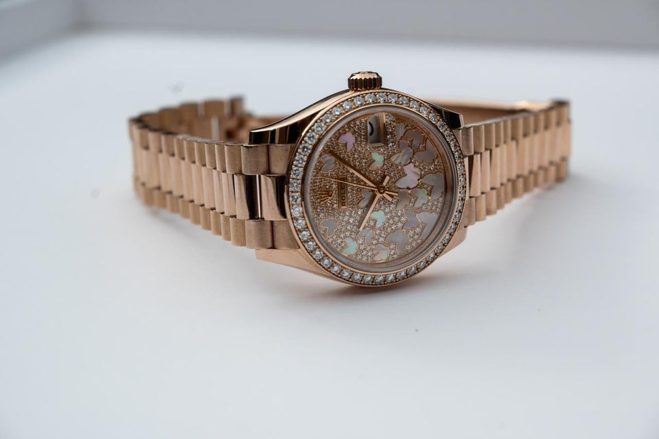 Rolex | Datejust | 278285RBR | Rose gold | 31 mm | Rose gold | Pink | Automatic