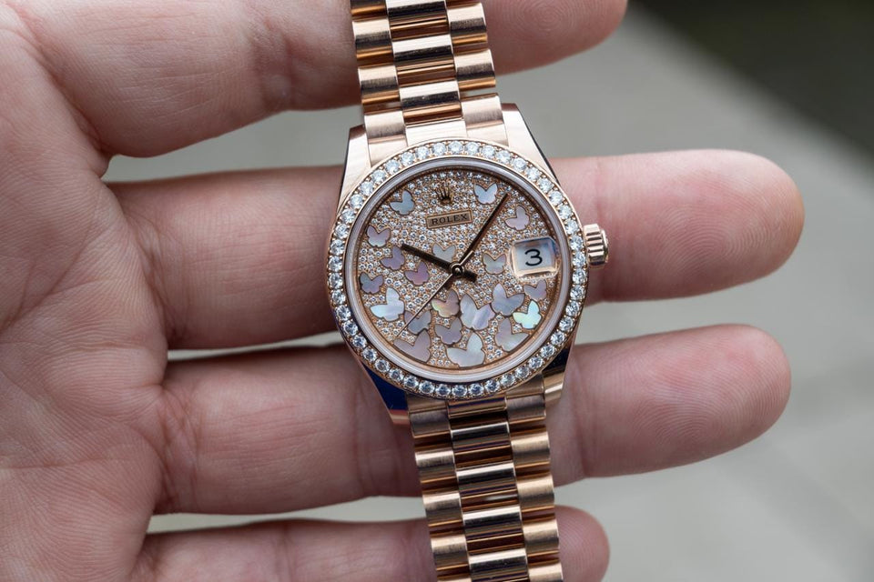 Rolex | Datejust | 278285RBR | Rose gold | 31 mm | Rose gold | Pink | Automatic