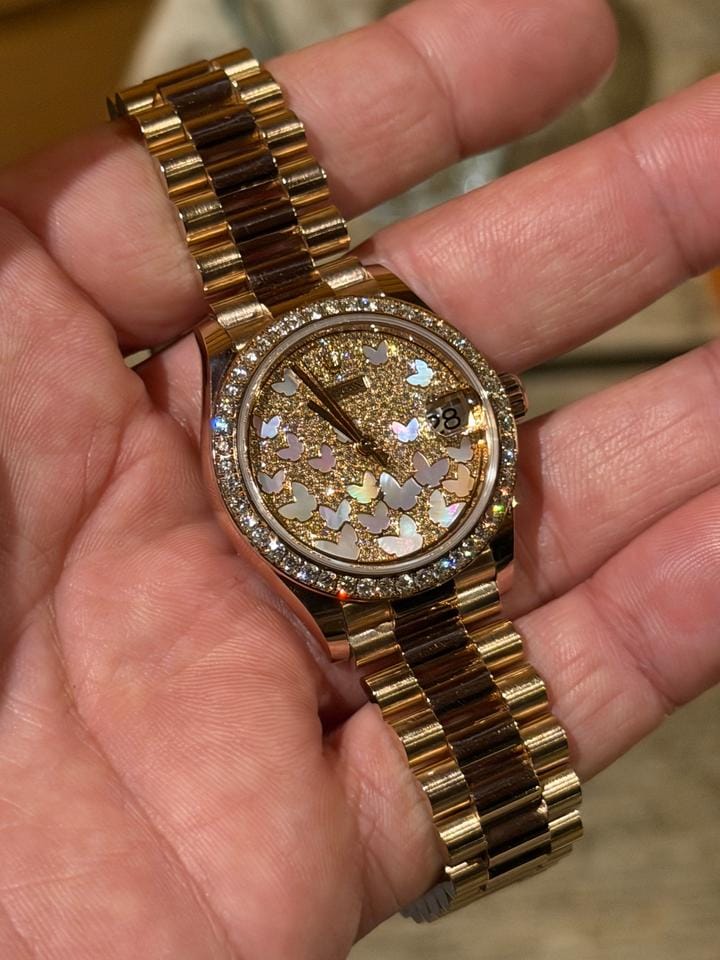 Rolex | Datejust | 278285RBR | Rose gold | 31 mm | Rose gold | Pink | Automatic