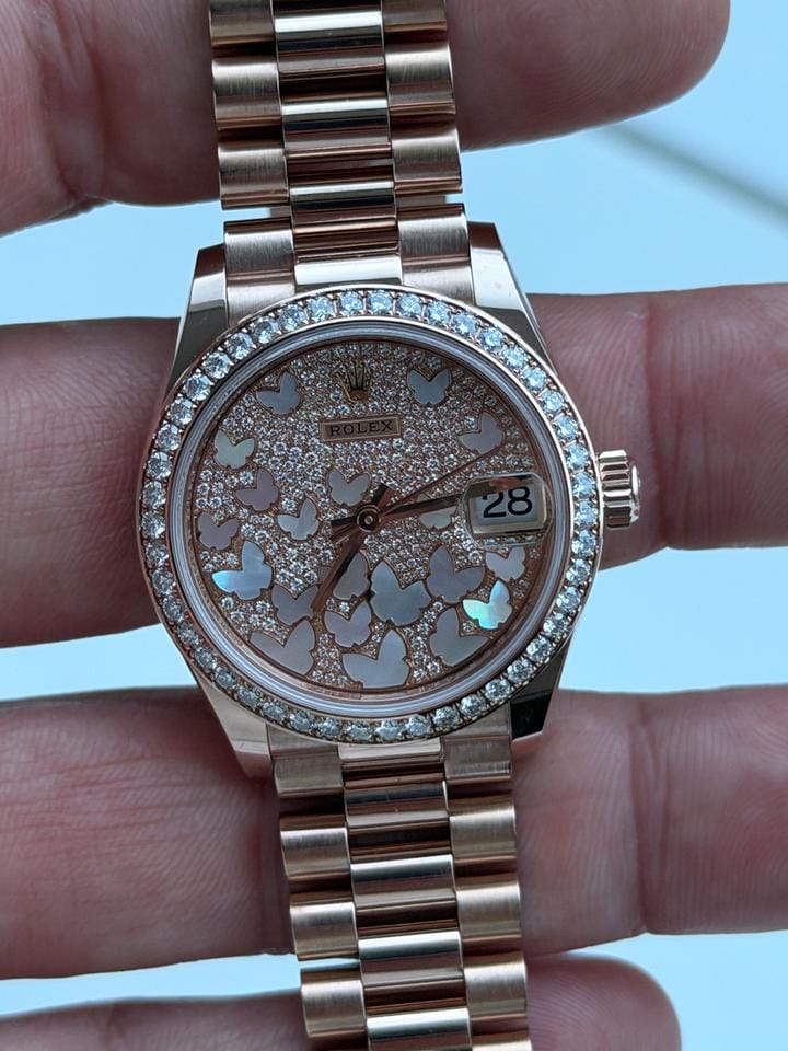 Rolex | Datejust | 278285RBR | Rose gold | 31 mm | Rose gold | Pink | Automatic