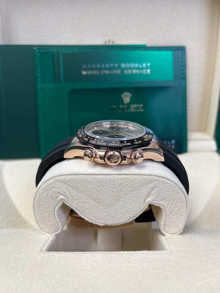 Rolex | Daytona | 116515ln | Rose gold | Rubber | Pink | Automatic