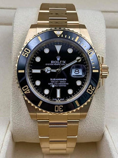 Rolex | Submariner | 126618LN | Yellow gold | Black | Automatic
