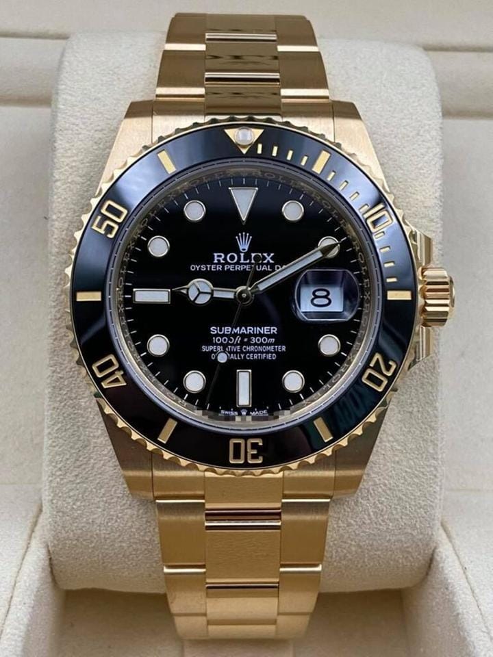 Rolex | Submariner | 126618LN | Yellow gold | Black | Automatic