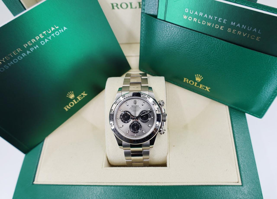 Rolex | Daytona | 116509 | White gold | White gold | Grey | Automatic