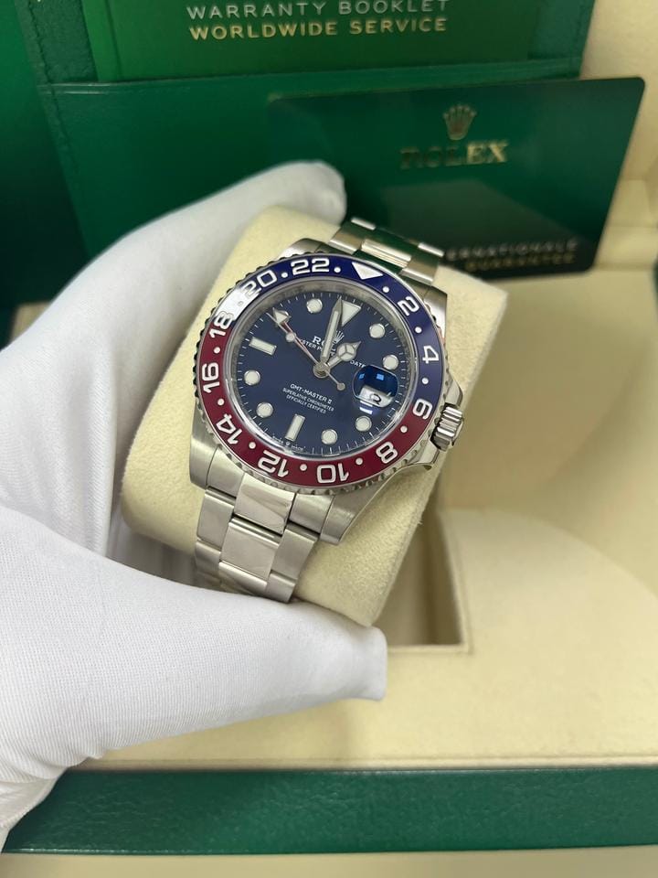 Rolex | GMT-Master II | 126719BLRO-0003 | White gold | 40 mm | White gold | Blue | Automatic