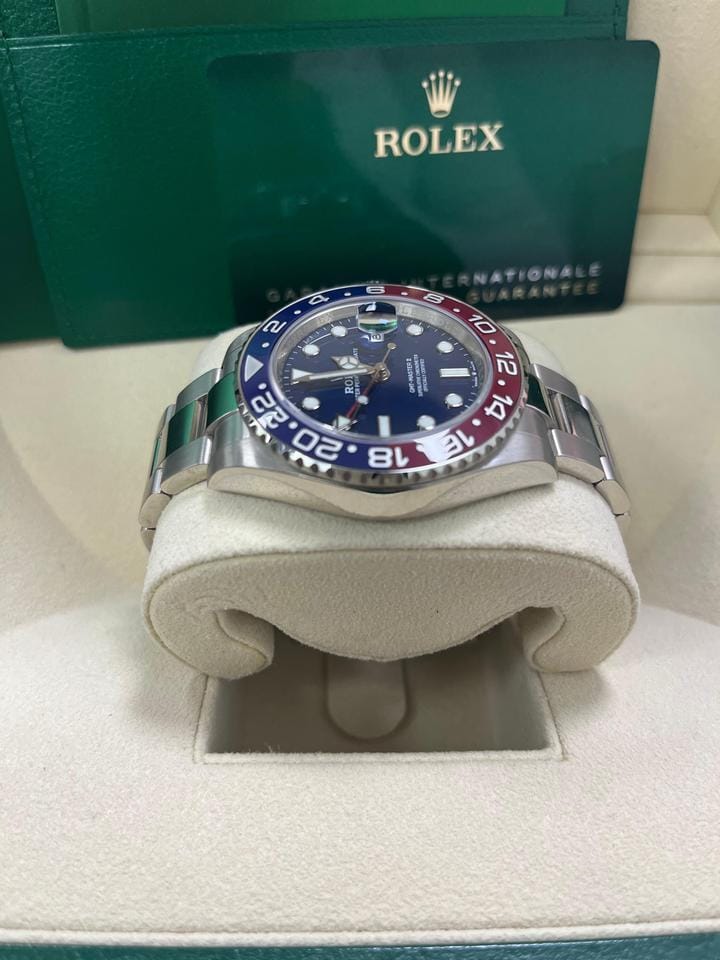 Rolex | GMT-Master II | 126719BLRO-0003 | White gold | 40 mm | White gold | Blue | Automatic