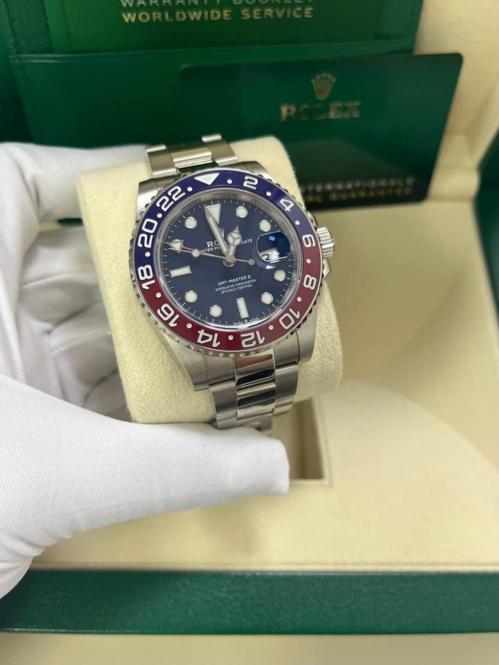 Rolex | GMT-Master II | 126719BLRO-0003 | White gold | 40 mm | White gold | Blue | Automatic