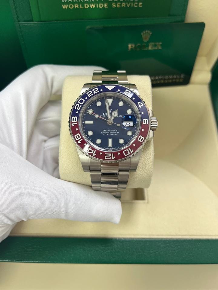 Rolex | GMT-Master II | 126719BLRO-0003 | White gold | 40 mm | White gold | Blue | Automatic
