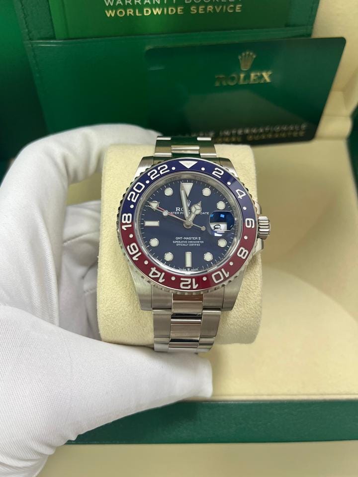 Rolex | GMT-Master II | 126719BLRO-0003 | White gold | 40 mm | White gold | Blue | Automatic