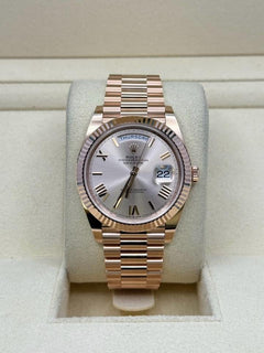 Rolex | Day-Date | 228235 | Rose gold | 40 mm | Rose gold | Bronze | Automatic