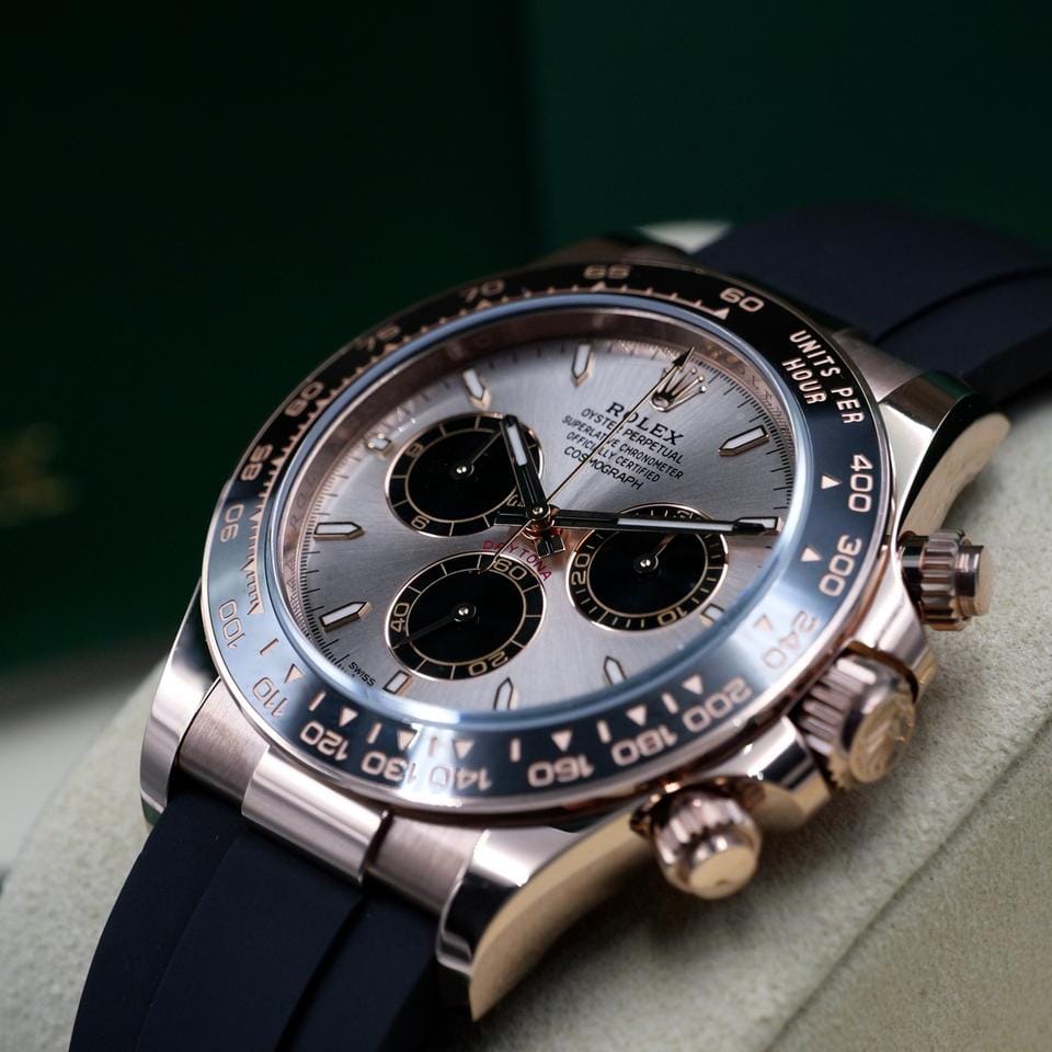 Rolex | Daytona | 126515LN | Rose gold | 40 mm | Rubber | Champagne | Automatic